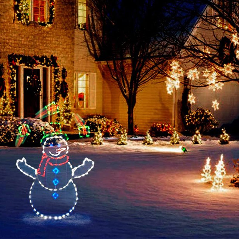 Animated LED Snowball Light