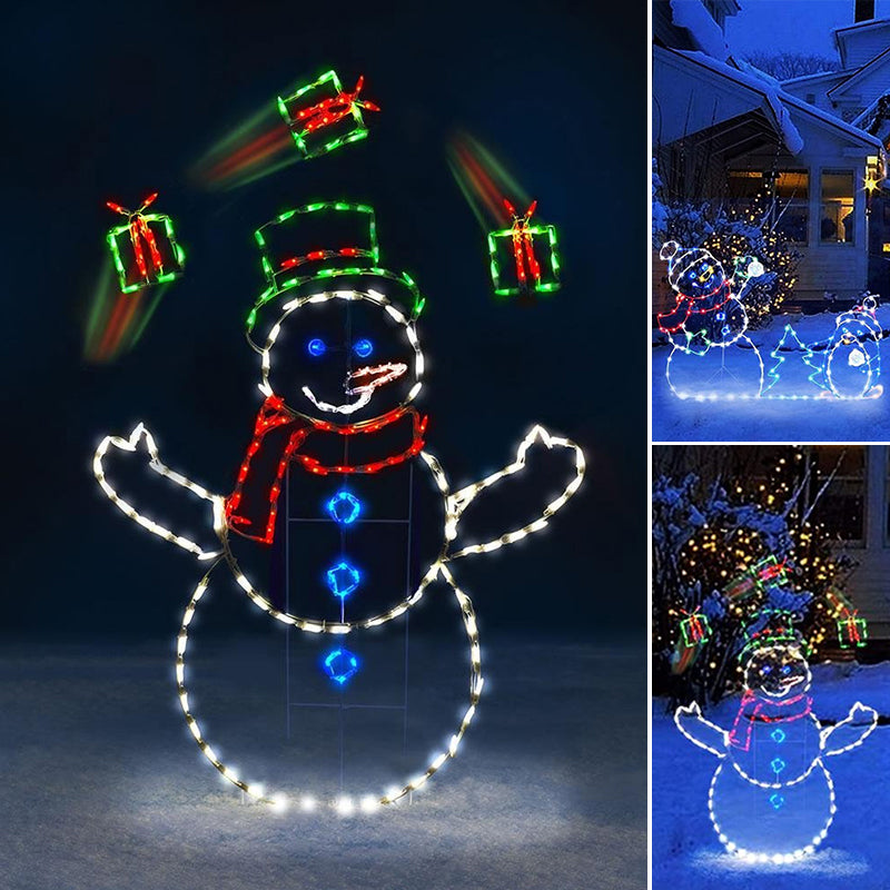 Animated LED Snowball Light