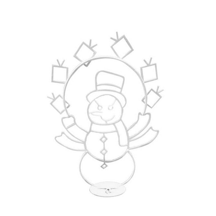 Kalsten | Animated LED Snowball Fight Light | Outdoor Snowman & Penguin Christmas Decor