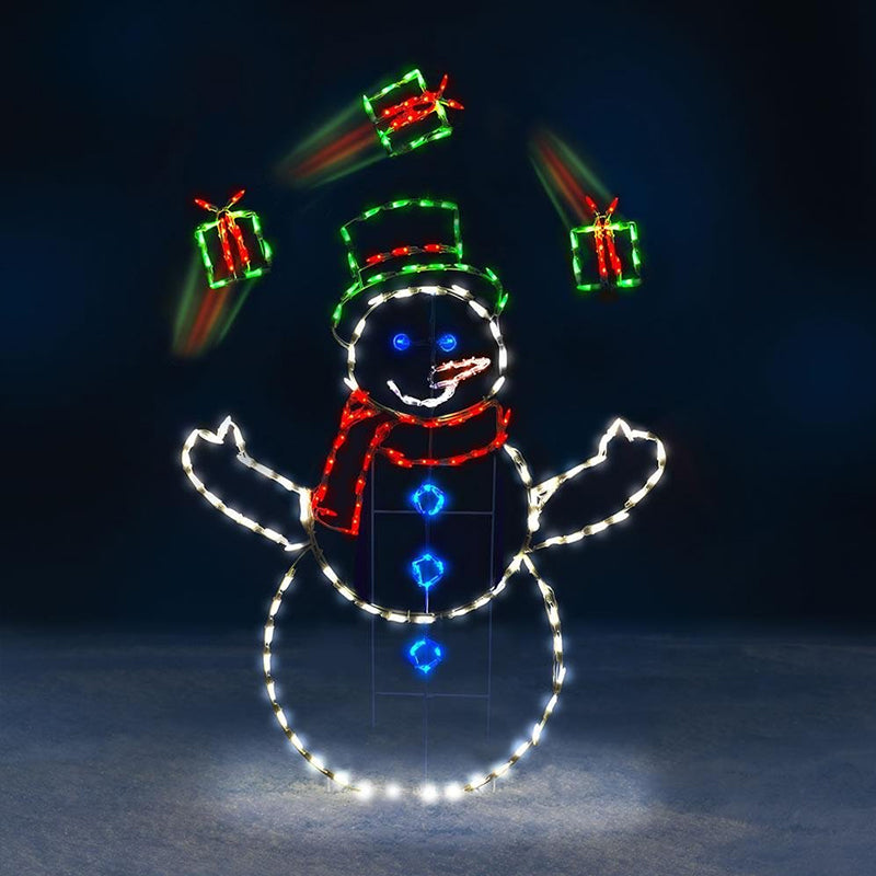 Animated LED Snowball Light