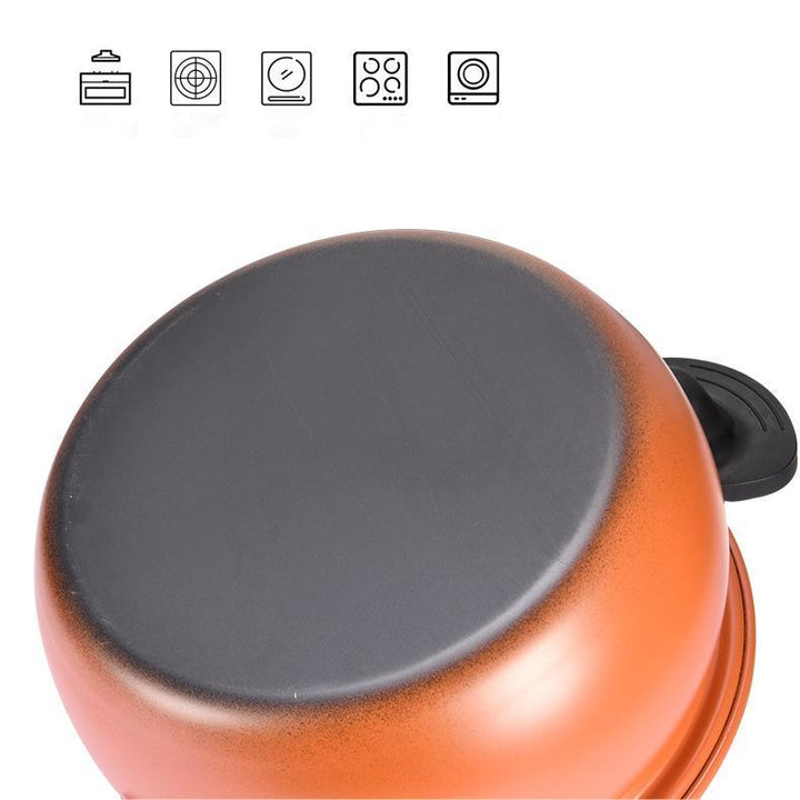 McRib Stone Micro Cooking Pot with Non-Stick Coating | Kalsten