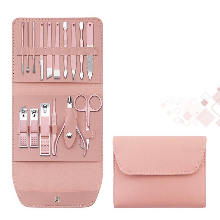 Nail Clipper Set portable 12/16 pieces with case | Kalsten