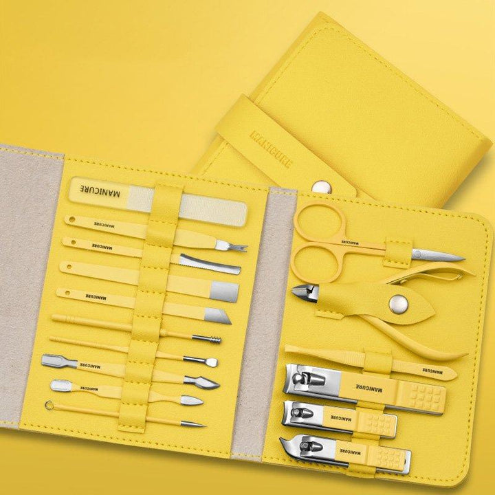 Nail Clipper Set portable 12/16 pieces with case | Kalsten