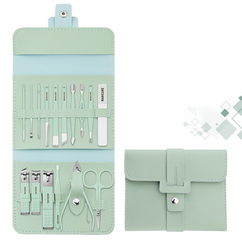 Nail Clipper Set portable 12/16 pieces with case | Kalsten