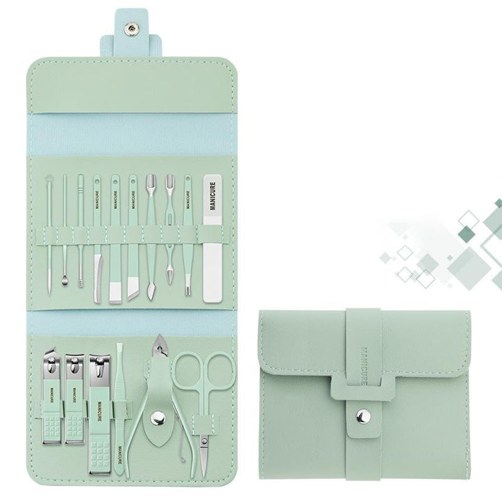 Nail Clipper Set portable 12/16 pieces with case | Kalsten