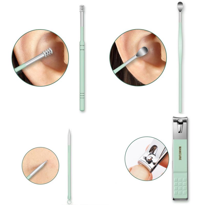 Nail Clipper Set portable 12/16 pieces with case | Kalsten