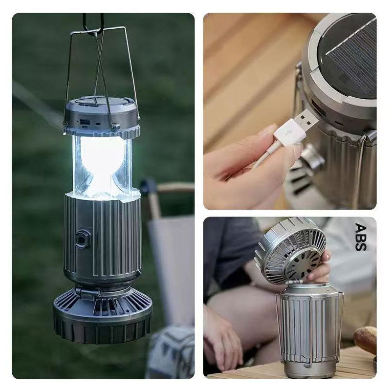 2-in-1 Adventure Solar Light & Portable Fan | Kalsten