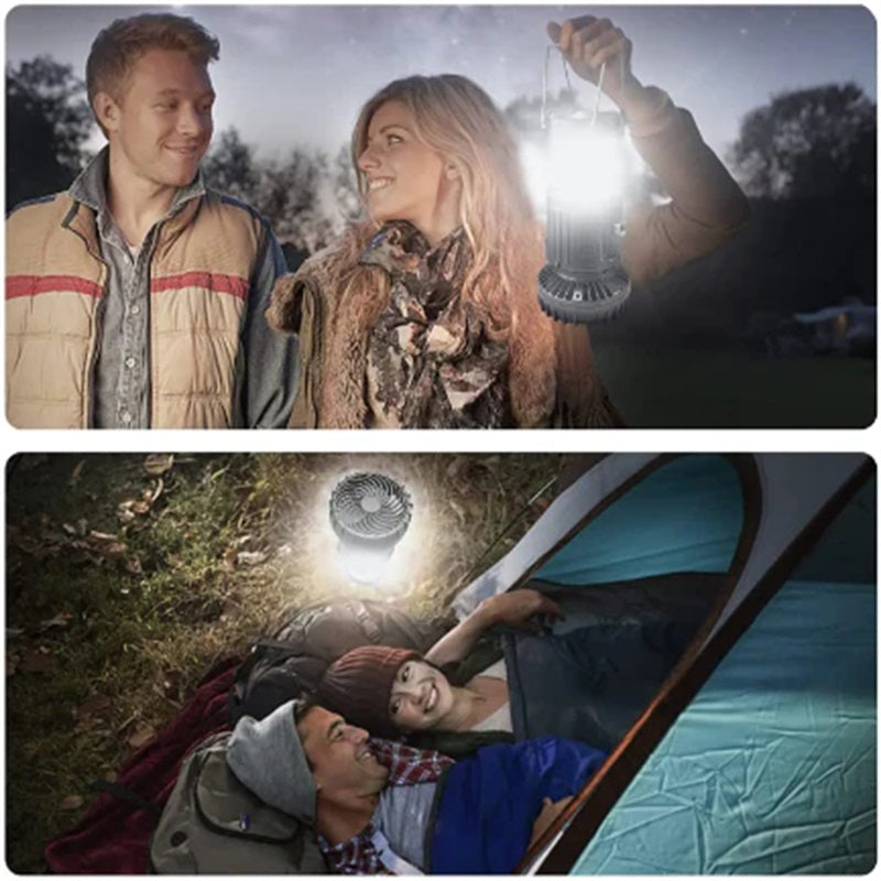 2-in-1 Adventure Solar Light & Portable Fan | Kalsten