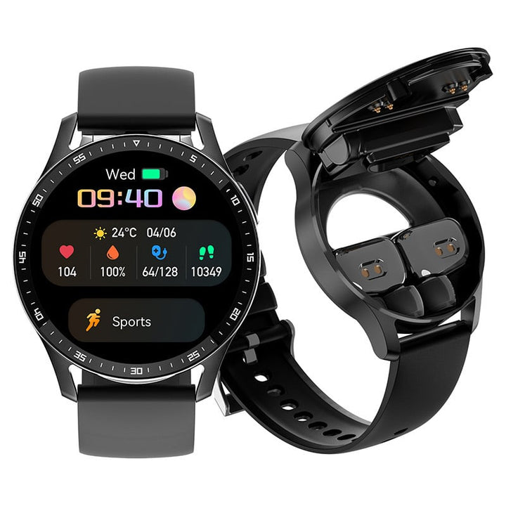 2-in-1 Smartwatch with integrated headphones | Kalsten
