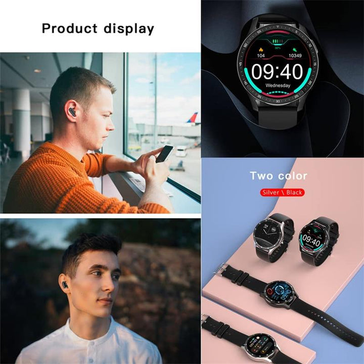 2-in-1 Smartwatch with integrated headphones | Kalsten
