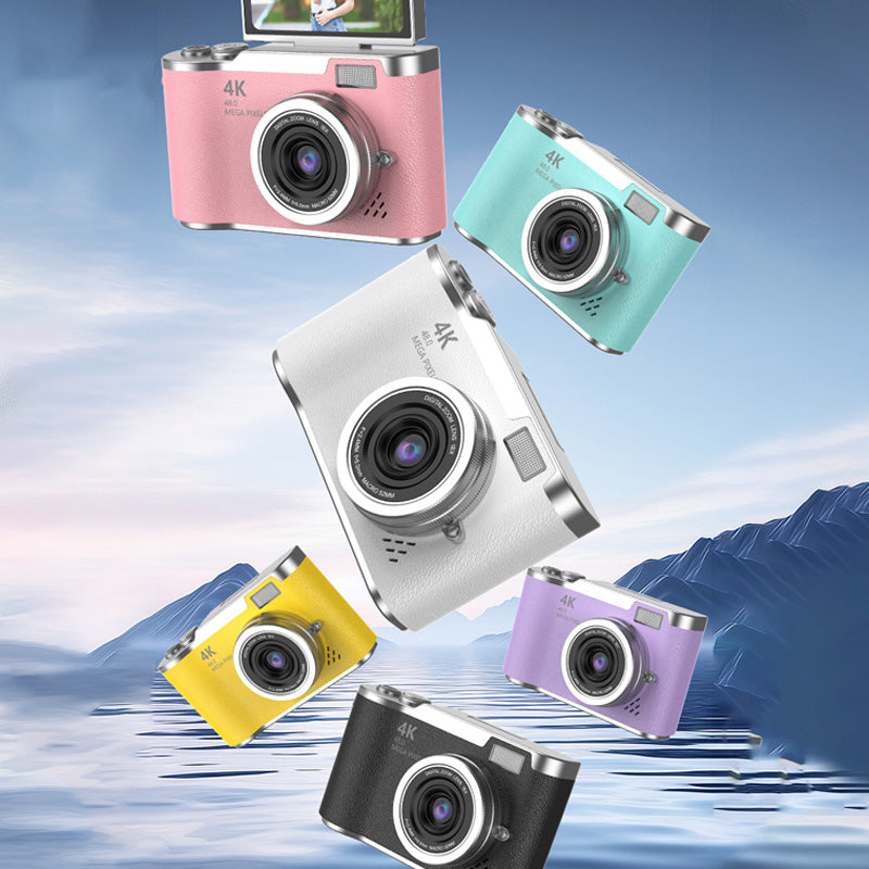 Kalsten | 4K HD Flip-Screen Digital Camera