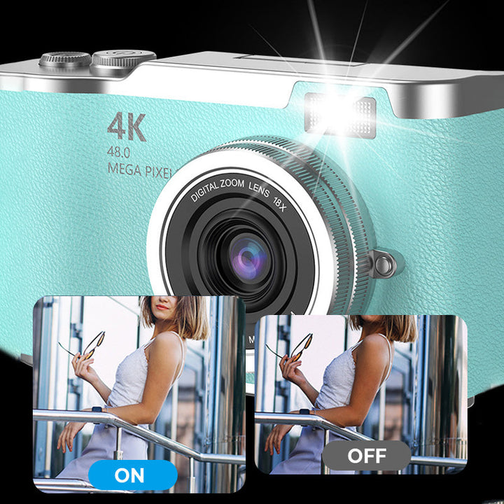 Kalsten | 4K HD Flip-Screen Digital Camera