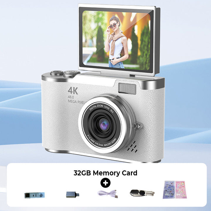 Kalsten | 4K HD Flip-Screen Digital Camera