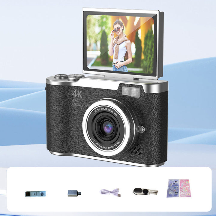 Kalsten | 4K HD Flip-Screen Digital Camera