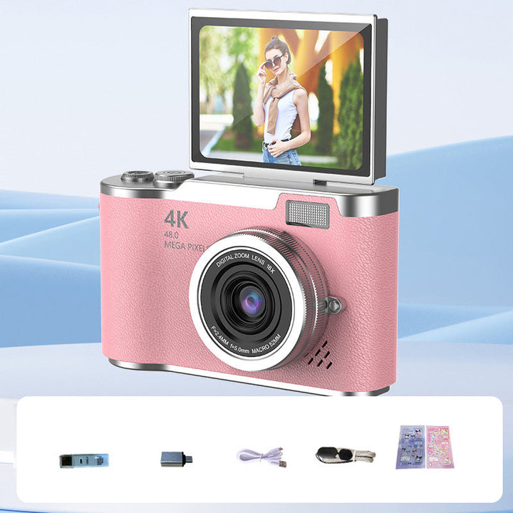 Kalsten | 4K HD Flip-Screen Digital Camera