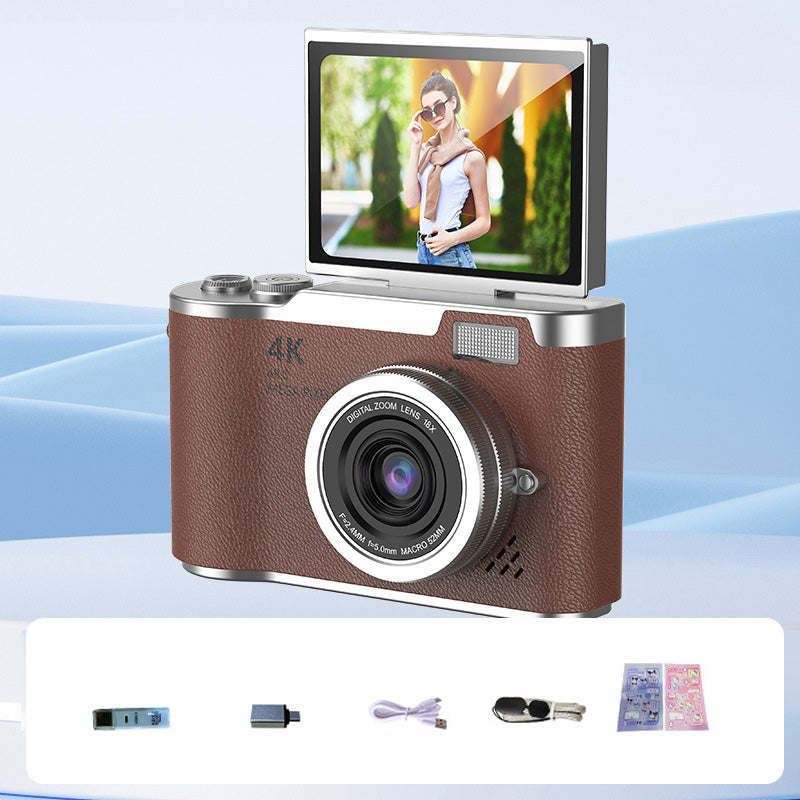 Kalsten | 4K HD Flip-Screen Digital Camera