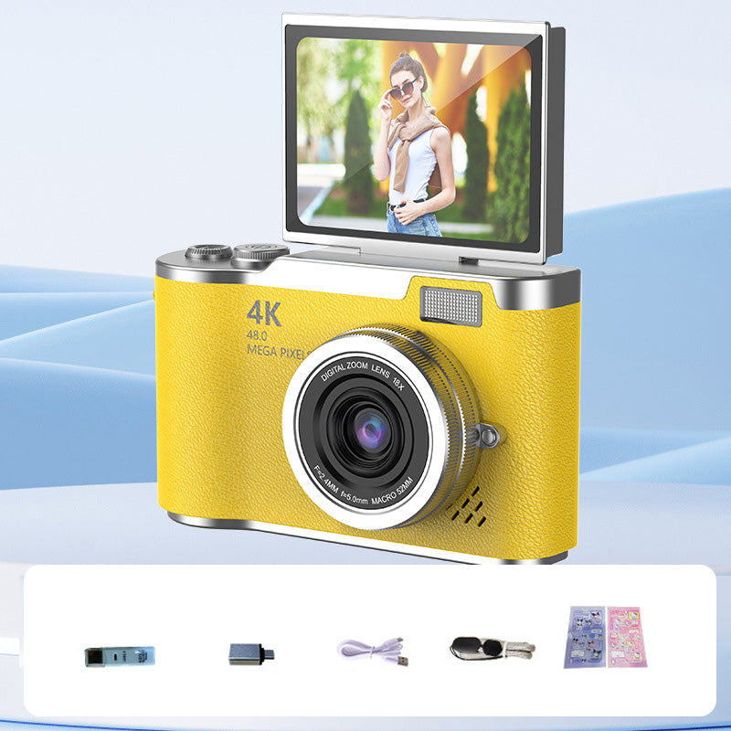 Kalsten | 4K HD Flip-Screen Digital Camera
