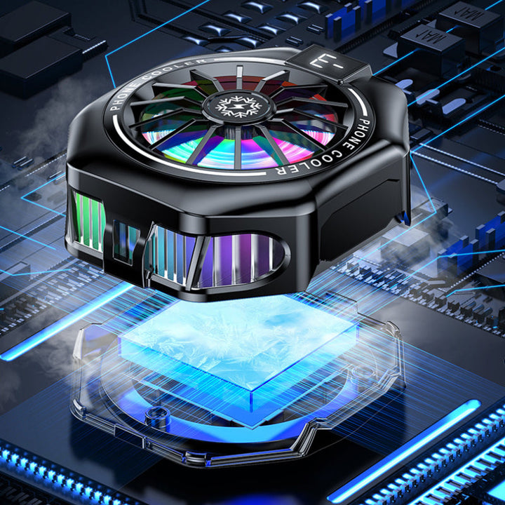 Magnetic Clip-on Phone Cooler with Semi-Conductor Cooling Chip | Kalsten