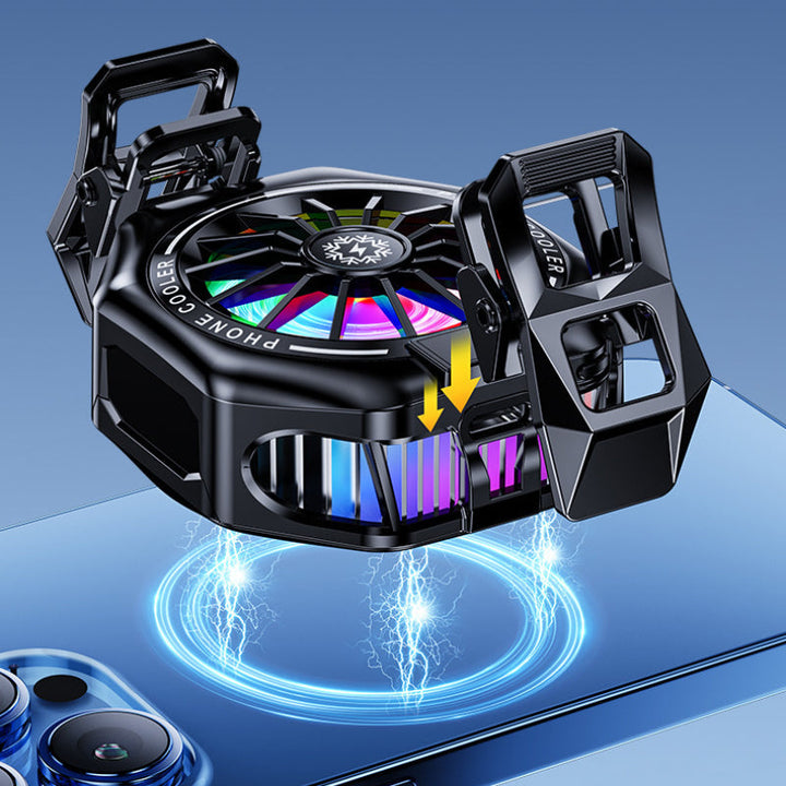 Magnetic Clip-on Phone Cooler with Semi-Conductor Cooling Chip | Kalsten