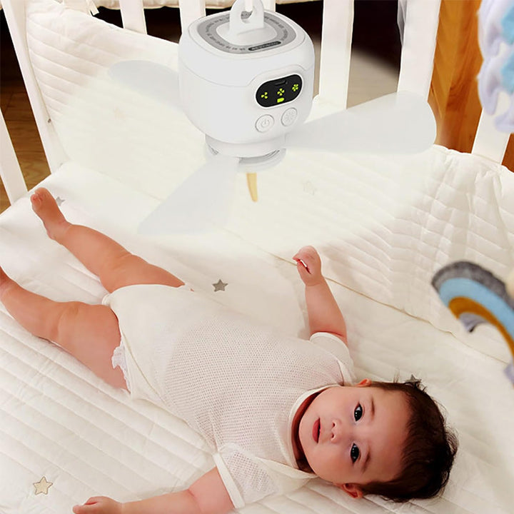 Rechargeable Ceiling Fan with LED Lights | Kalsten