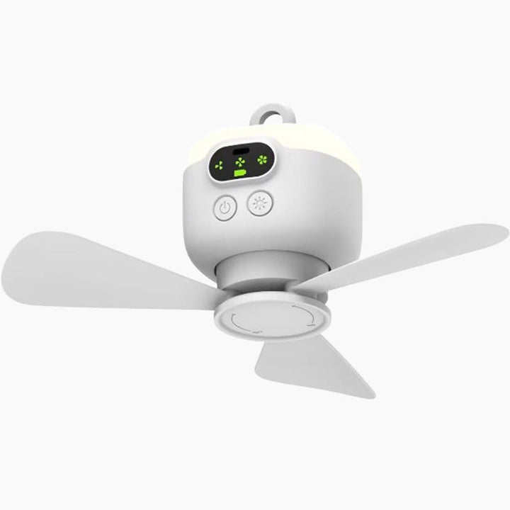 Rechargeable Ceiling Fan with LED Lights | Kalsten