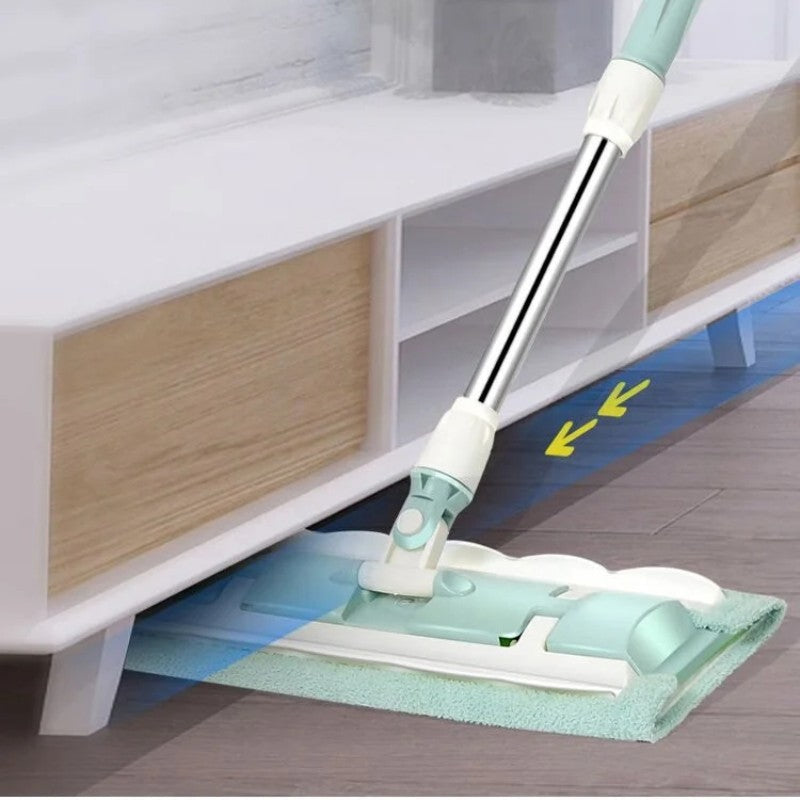 FlexiClean Floor Mop with Telescopic Handle & Microfiber | Kalsten