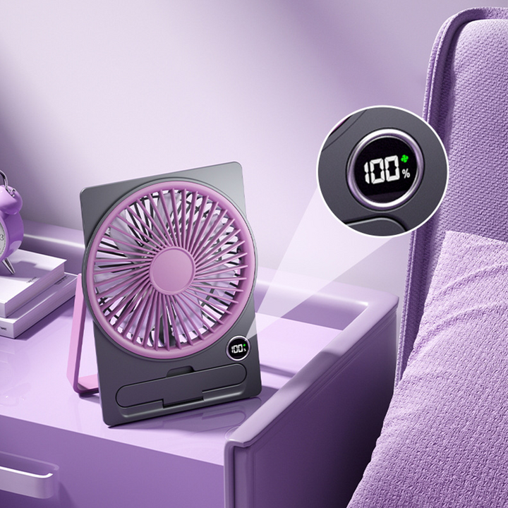 Ultrathin, rechargeable mini fan with USB connection | Kalsten