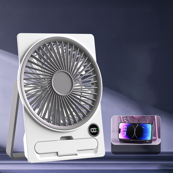 Ultrathin, rechargeable mini fan with USB connection | Kalsten