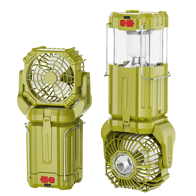 Solar LED Strong Light Outdoor Fan Lantern | Kalsten