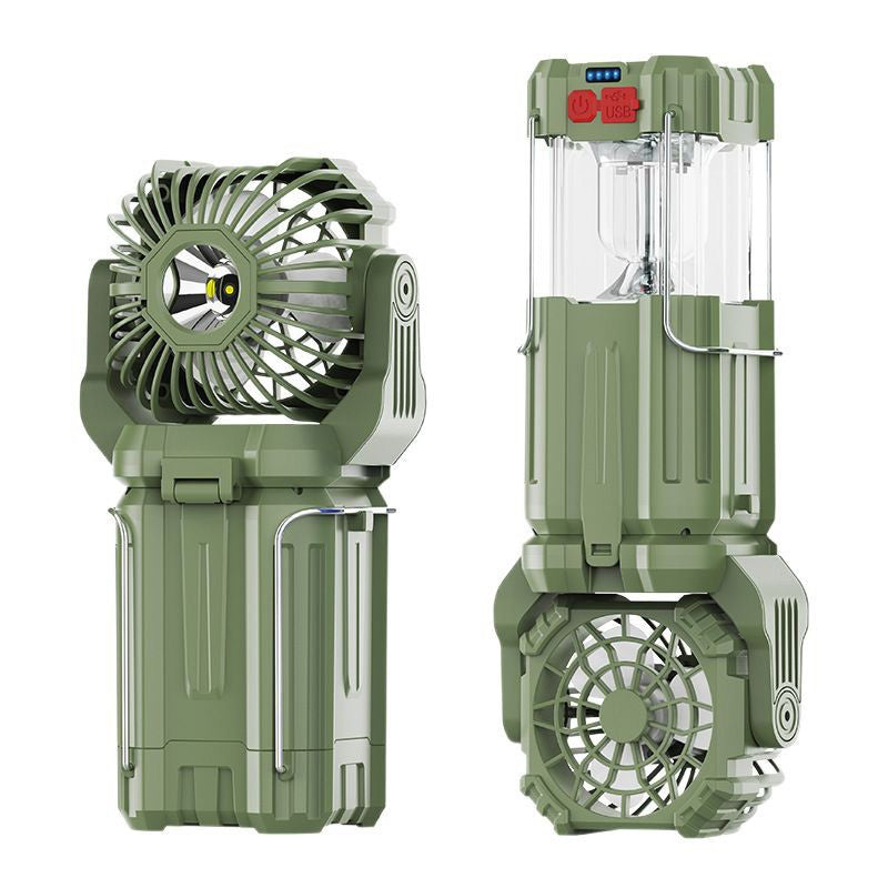 Solar LED Strong Light Outdoor Fan Lantern | Kalsten