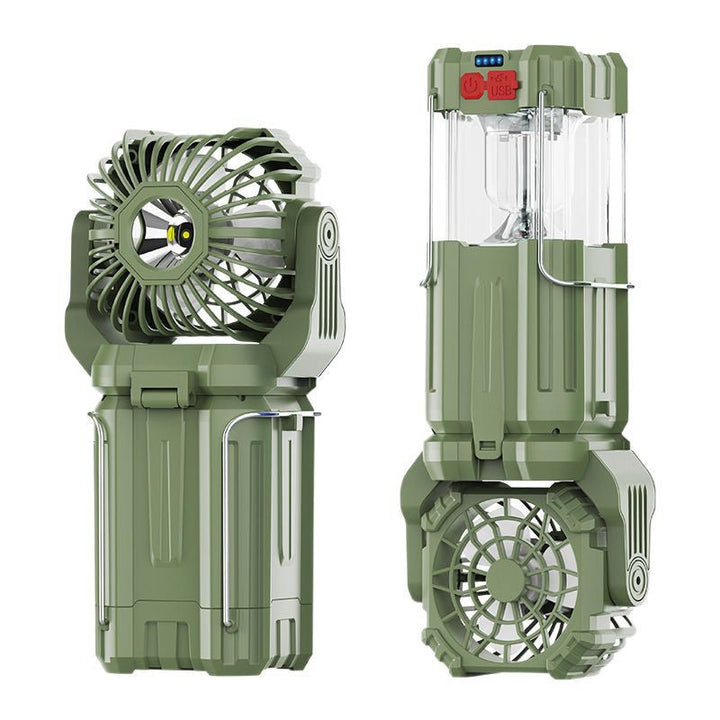Solar LED Strong Light Outdoor Fan Lantern | Kalsten