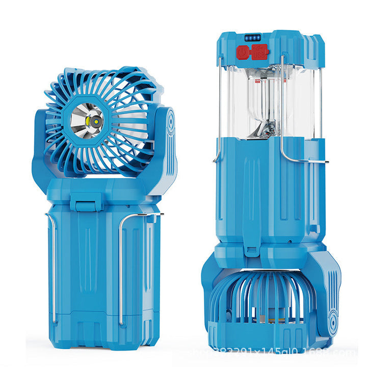 Solar LED Strong Light Outdoor Fan Lantern | Kalsten