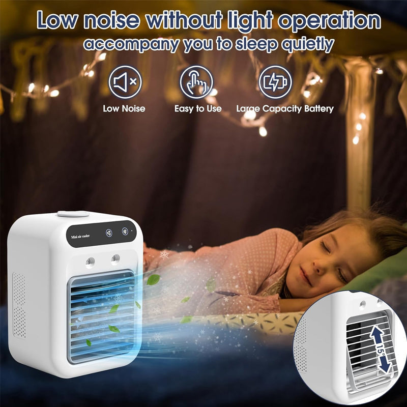Mini Portable Air Conditioner with Cooling and Humidification Function | Kalsten