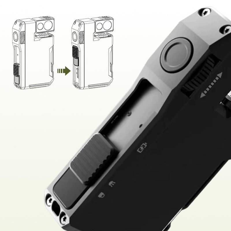 Kalsten | Portable mini flashlight with rotating head