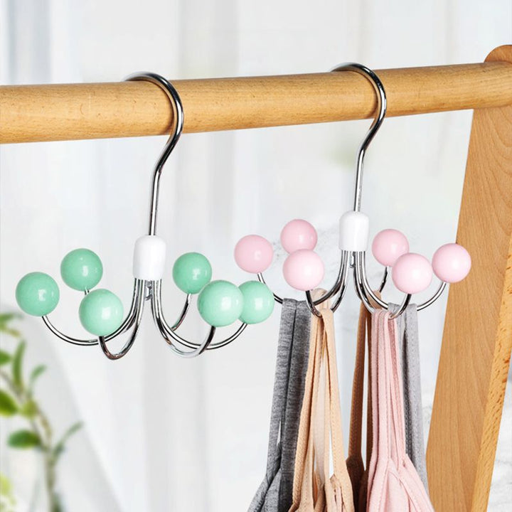 Kalsten | 360° rotatable multifunctional storage hanger with 6 hooks