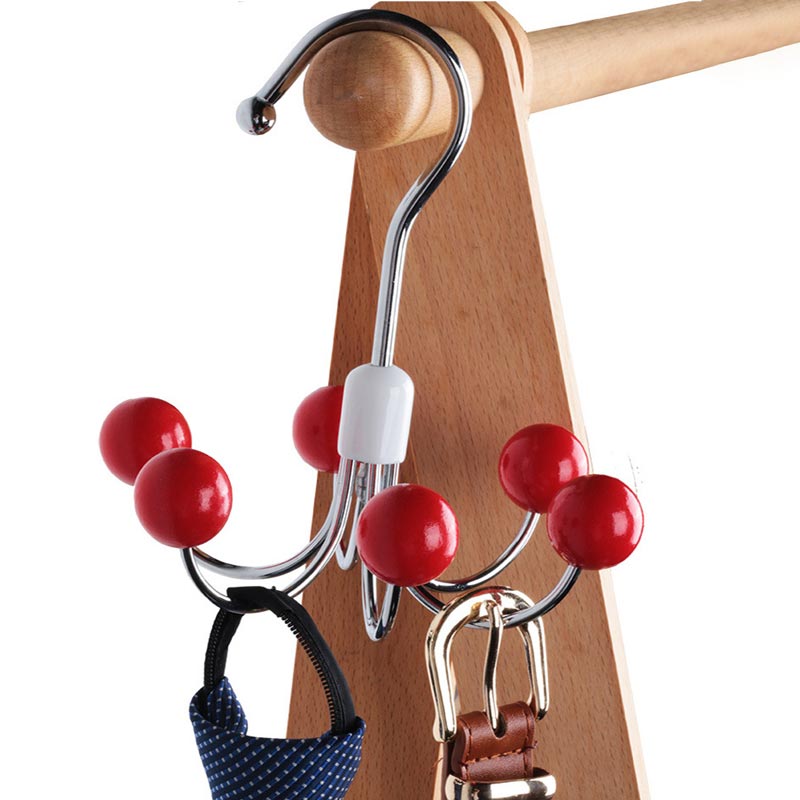 Kalsten | 360° rotatable multifunctional storage hanger with 6 hooks