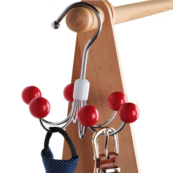 Kalsten | 360° rotatable multifunctional storage hanger with 6 hooks