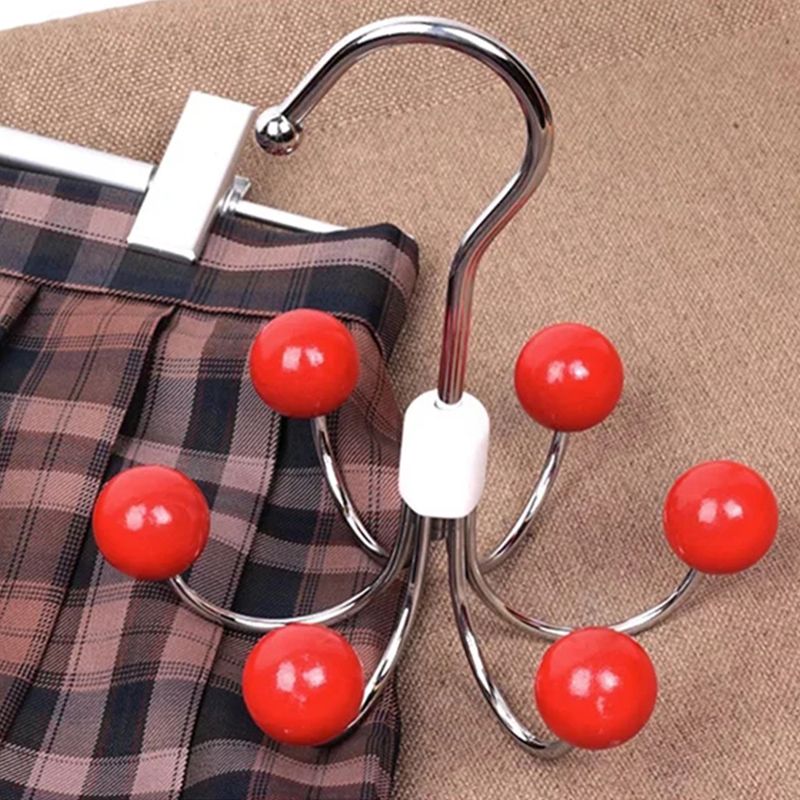 Kalsten | 360° rotatable multifunctional storage hanger with 6 hooks
