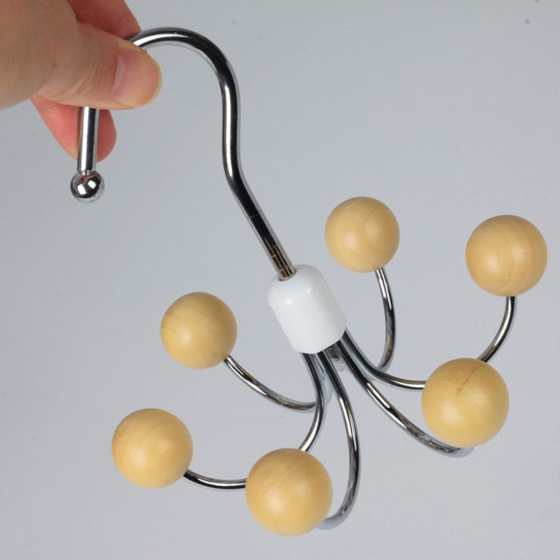 Kalsten | 360° rotatable multifunctional storage hanger with 6 hooks