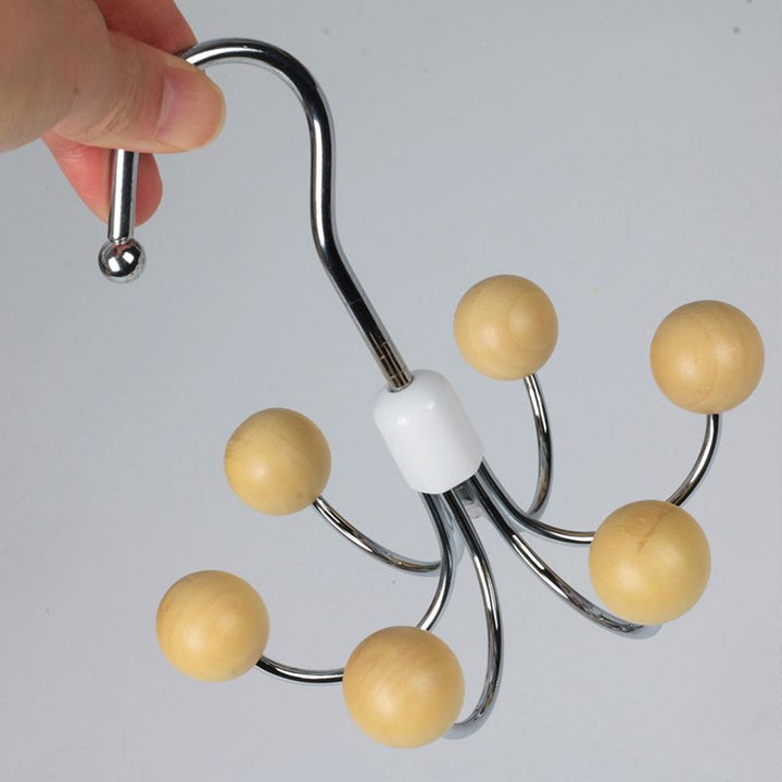 Kalsten | 360° rotatable multifunctional storage hanger with 6 hooks