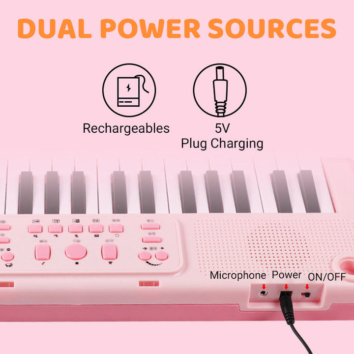 Kalsten | 37-key piano keyboard for children with microphone
