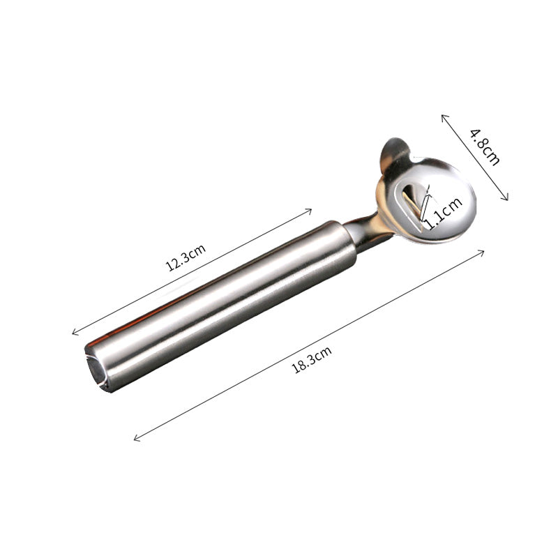 Kalsten | Stainless steel noodle knife with slotted design