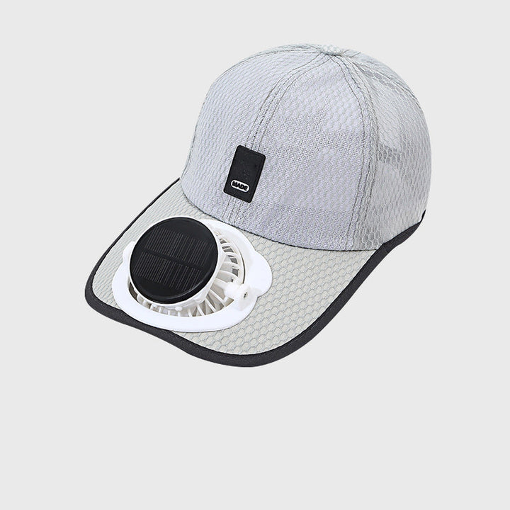 Breathable Baseball Cap with Solar Fan | Kalsten