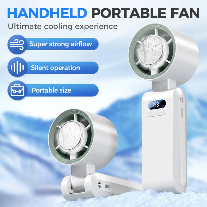 Handheld Portable Fan with Ice Cooler | Kalsten