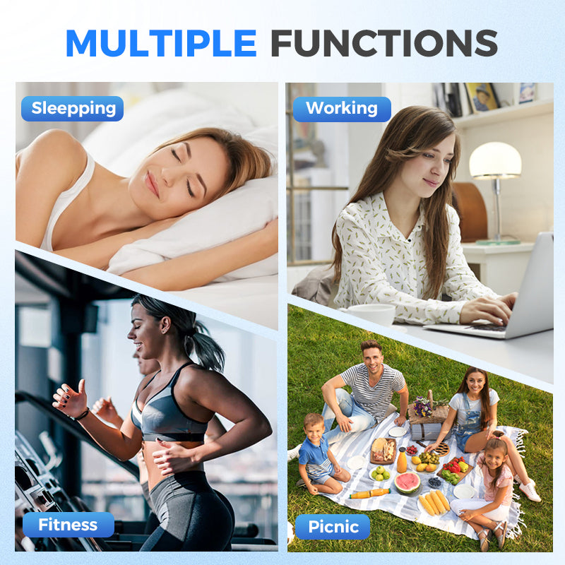 Personal Misting Fan for Outdoor Sports, Travel & Gym | Rechargeable, 3 Speeds, Instant Cooling Relief | Kalsten