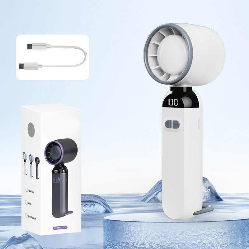Portable Handheld Turbo Fan – Super Powerful Breeze, Ultra-Light & Perfect for Travel  | Kalsten