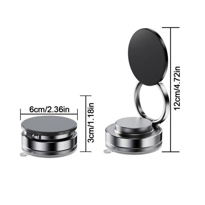 360° Magnetic Phone Mount with Suction Base