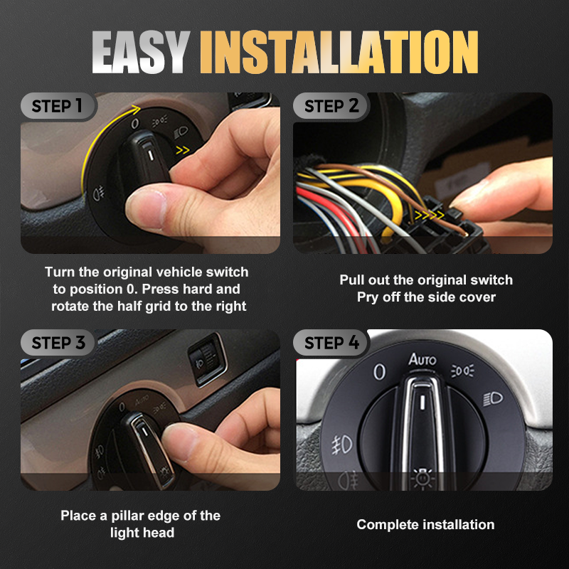 Kalsten | Auto Headlight Lamp Control Switch