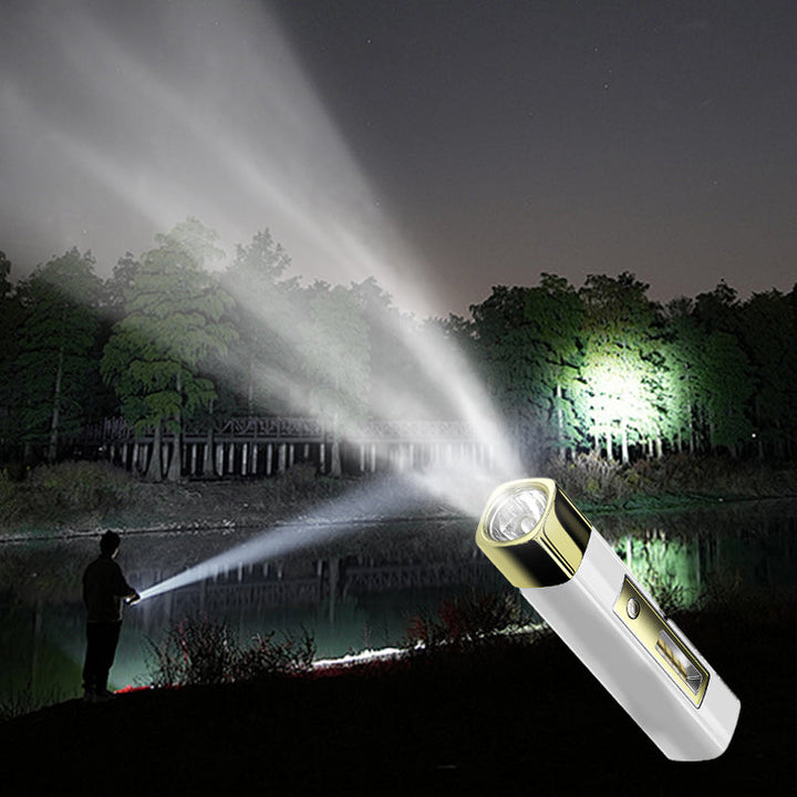 Mini 2-in-1 Flashlight with Power Bank