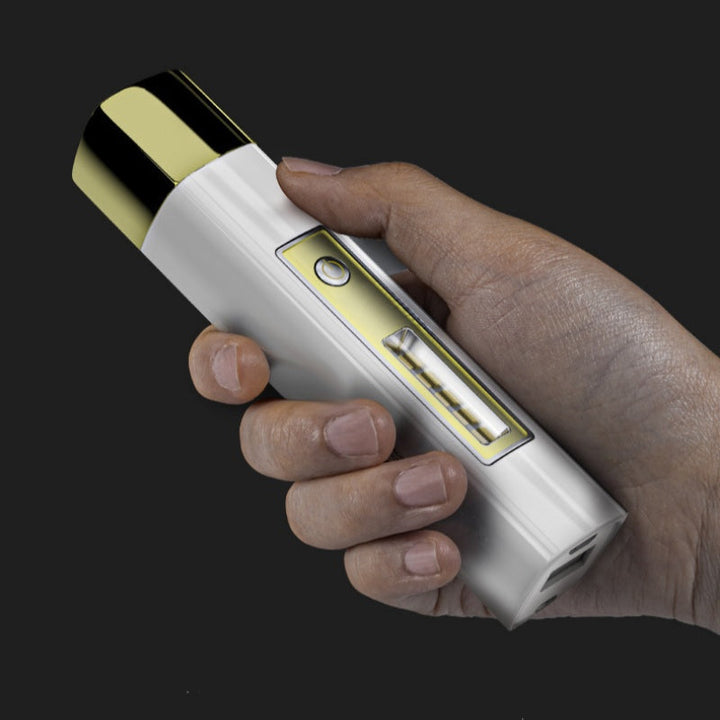 Mini 2-in-1 Flashlight with Power Bank